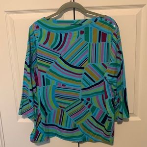 Fresh Produce 3/4 sleeve top.